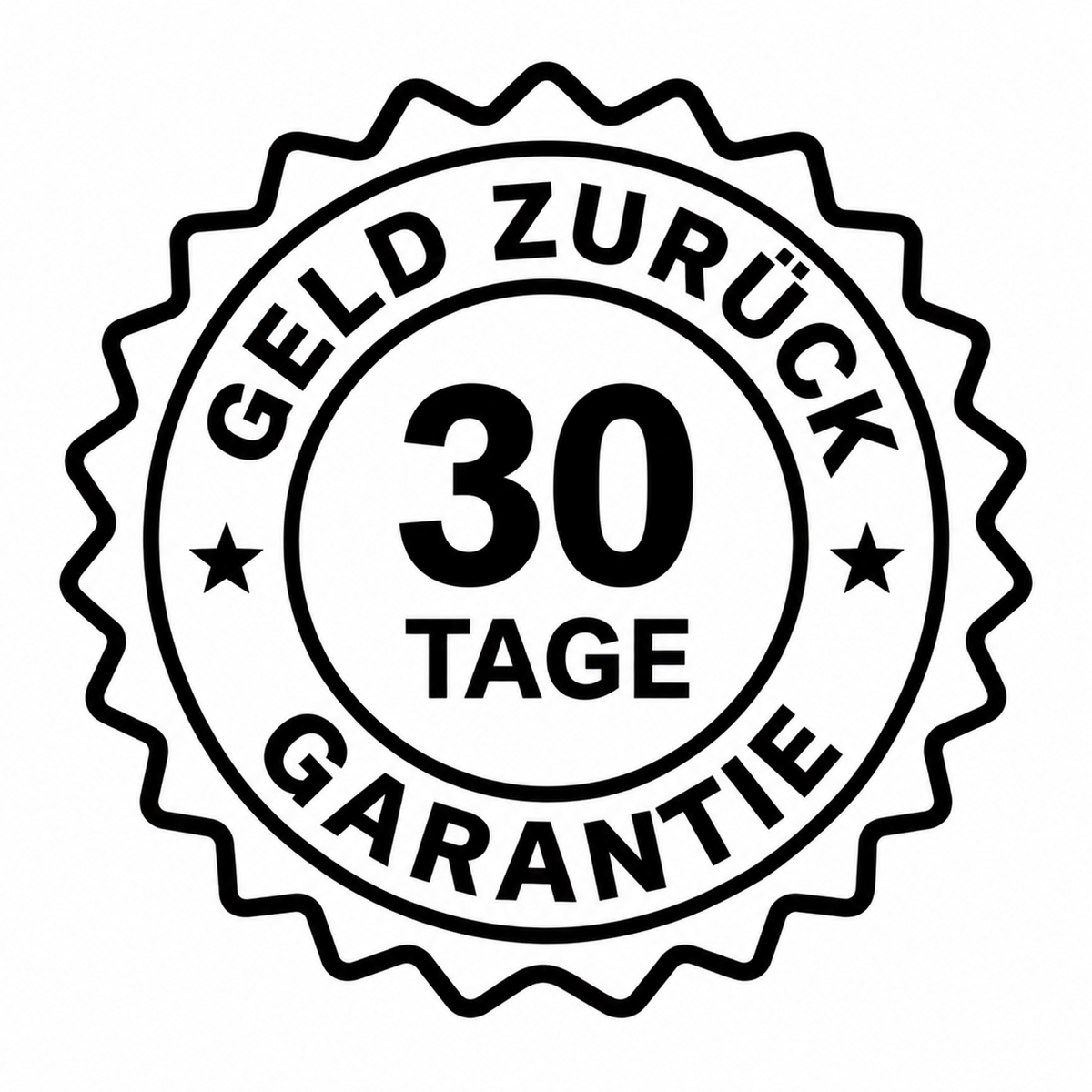 30 Tage Geld-zurück-Garantie