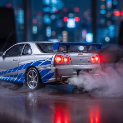 Motor Mist Silver JDM R34 with mist