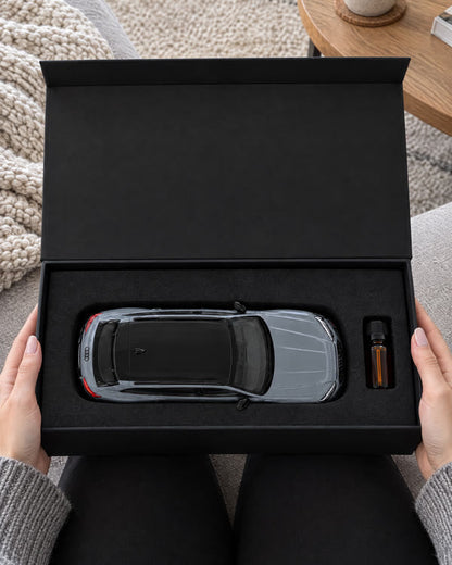 Motor Mist Box mit Modellauto und Duftöl
